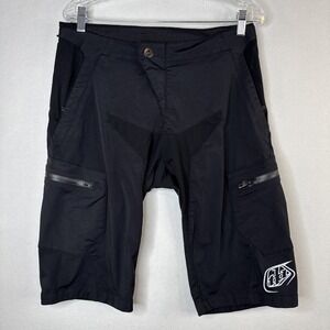 Troy Lee Designs Moto 2.0 Shorts Black MTB BMX Size 30 Breathable design